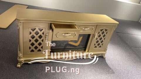 Electronic Fireplace TV Stand with Cabinets