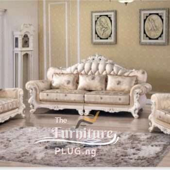 Luxury Royal Living Room 7 Seater Fabric Sofa