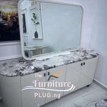 Premium Mirror Console And Dining Side Board Set