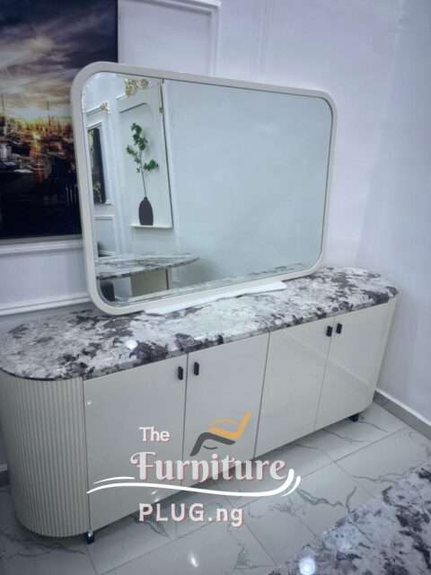 Premium Mirror Console And Dining Side Board Set