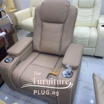 Luxury Leather Adjustable Reclining Chairs for Lounge and Movie Theater