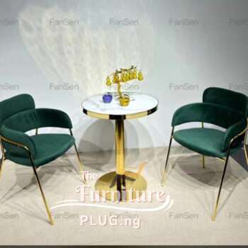 Classy Contemporary Couple Dining Set - 2 Seater and Table Set