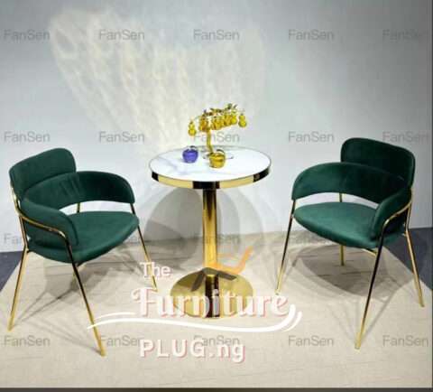 Classy Contemporary Couple Dining Set - 2 Seater and Table Set