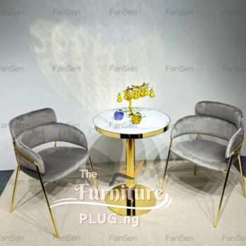 Classy Contemporary Couple Dining Set - 2 Seater and Table Set