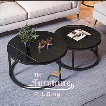 Classy Marble Top 2 in 1 Center Table