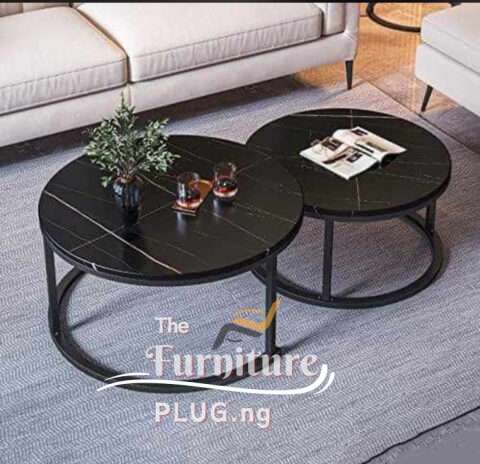 Classy Marble Top 2 in 1 Center Table