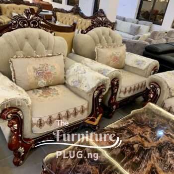 Luxury Fabric Royal 7 seater living room sofa