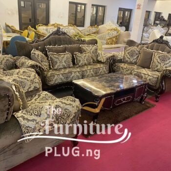 Luxury Fabric Royal 7 seater living room sofa