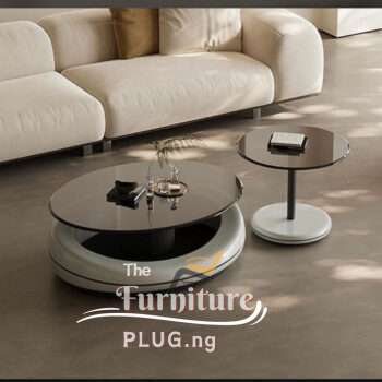 Contemporary Luxury Center table with Single Stool