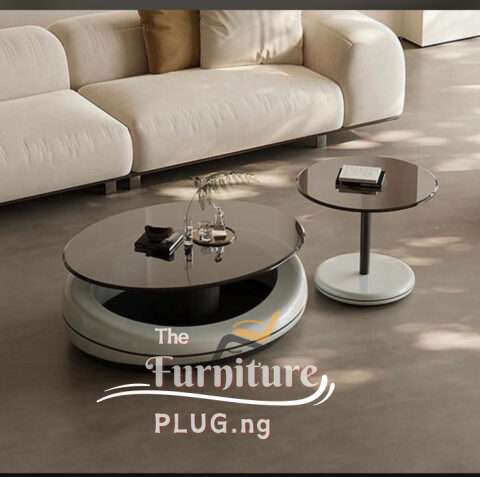 Contemporary Luxury Center table with Single Stool