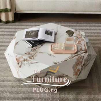 Premium Contemporary Stone Marble Center Table