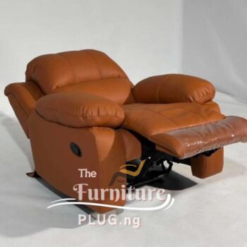 Premium Leather Adjustable Reclining Single Seat