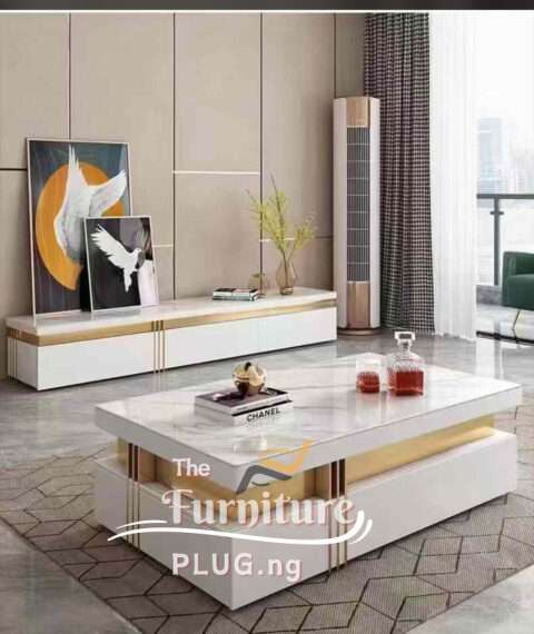 Luxury Living room Center Table and TV Stand set