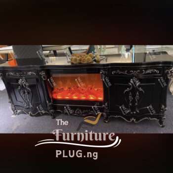 Luxury Royal Fireplace TV stand