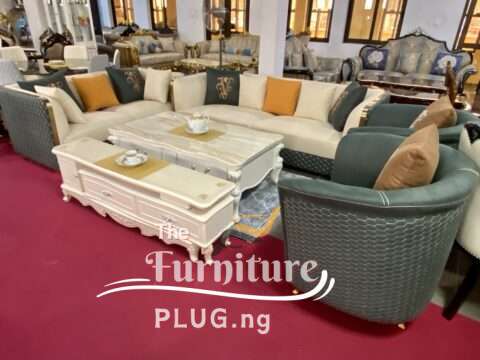 Luxury Contemporary Living Room 7 Seater Foreign Sofa