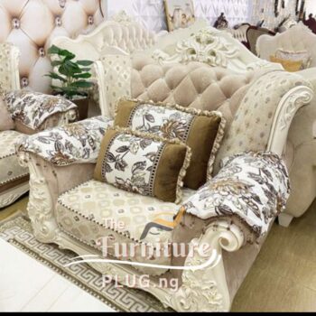 Luxury Fabric Royal 7 seater living room sofa