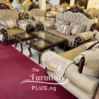 Luxury Fabric Royal 7 seater living room sofa