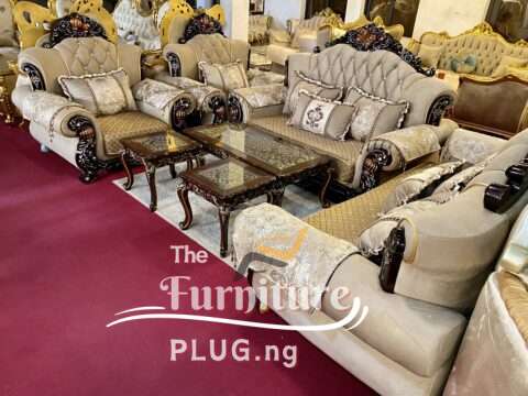Luxury Fabric Royal 7 seater living room sofa
