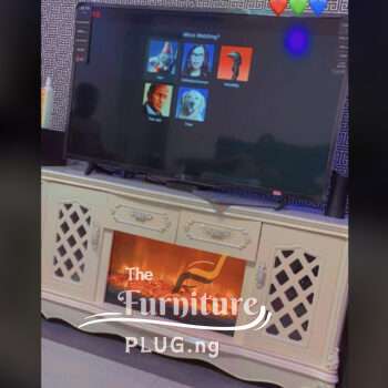 Classy Electronic Fireplace TV Stand with cabinets