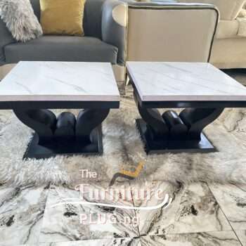 side stools with marble design board - The furniture plug Nigeria