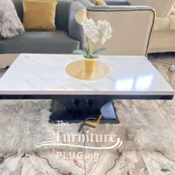 Center table with marble design board - The furniture plug Nigeria