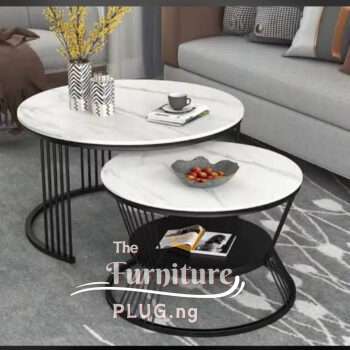 Classy 2 in 1 Marble top Coffee Center Table