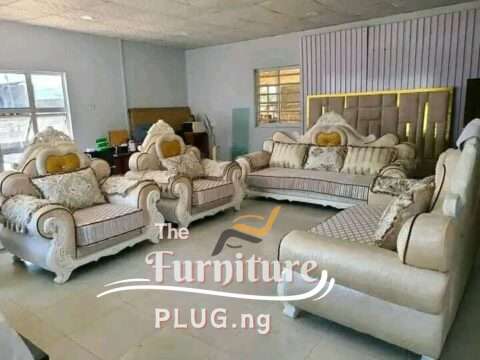 Luxury Fabric Royal 7 seater living room sofa