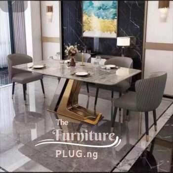 Luxury Contemporary 6 Seater Dining Set