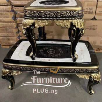 Luxury Royal Center table and 2 side stools