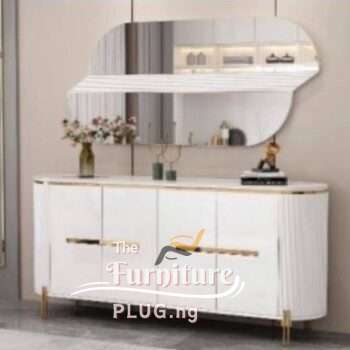 Luxury Dining Side Board and Mirror Console