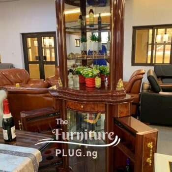 Luxury Contemporary Adjustable Bar Stand and Wine Shelf