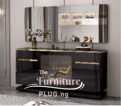 Luxury Dining Side Board and Console Mirror