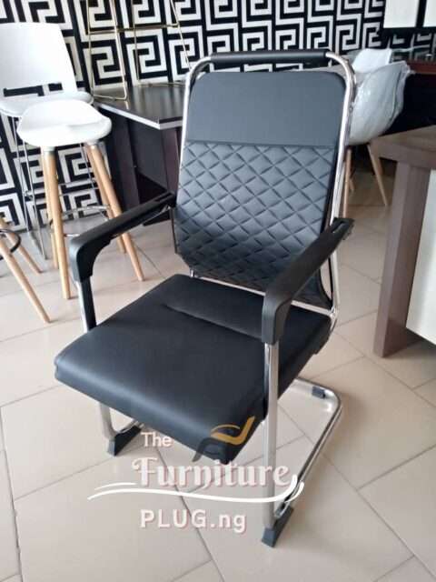 Furniture Plug office Visitor Chair black color