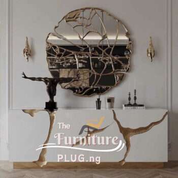 Luxury Console Mirror and Dining Side Board Table