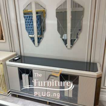 Contemporary Luxury Mirror Console and Dining Side board