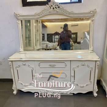 Luxury Antique Royal Mirror Console and dining Side Board Stand