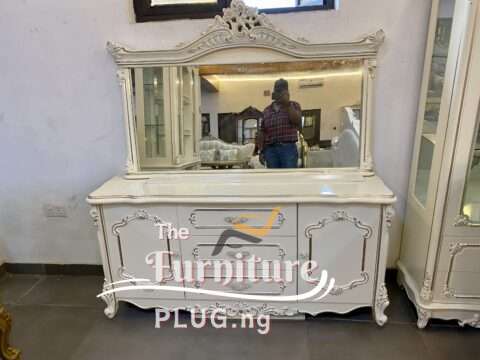 Luxury Antique Royal Mirror Console and dining Side Board Stand