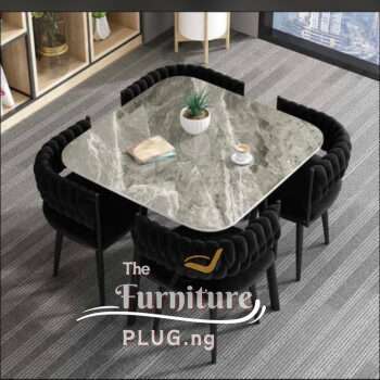 4 seater luxury marble dining set