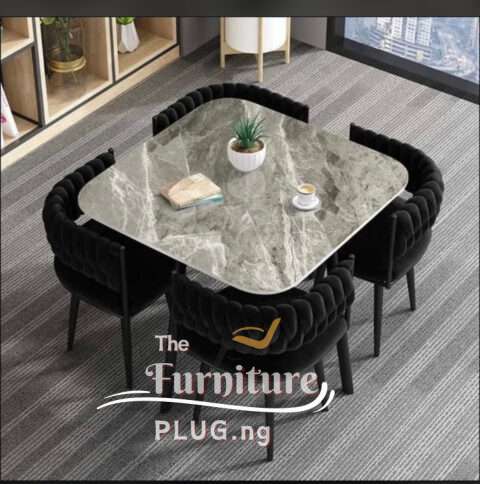 4 seater luxury marble dining set