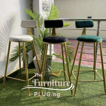 Luxury Fabric Bar and Kitchenette Stool