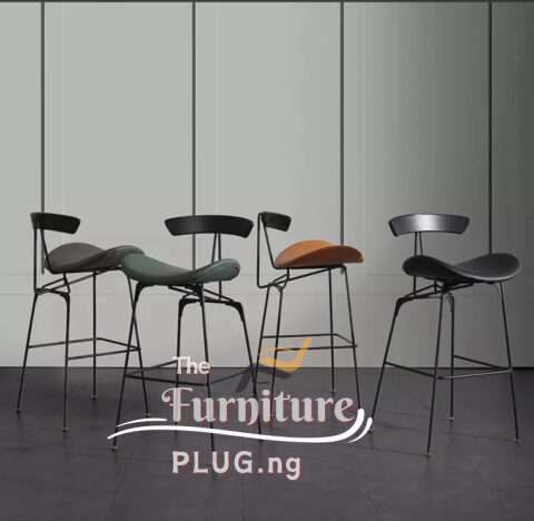 Classy Leather Bar Stool