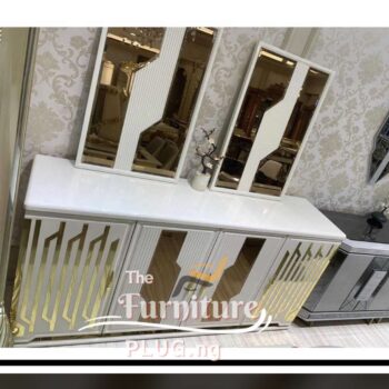 Luxury Turkish Design Console Mirror and Dining Side Board