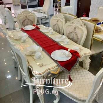 Royal Luxury 6 Seater Dining Table Set