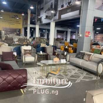 Imported Contemporary 7 Seater Fabric Living Room Sofa