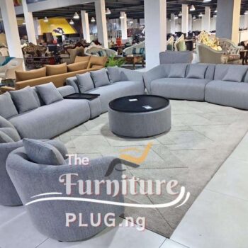 Turkish Contemporary Fabric Living Room Sofa with center table