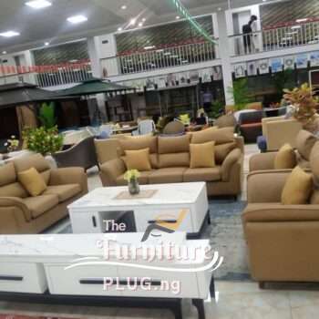 Imported Contemporary 7 Seater Leather Living Room Sofa