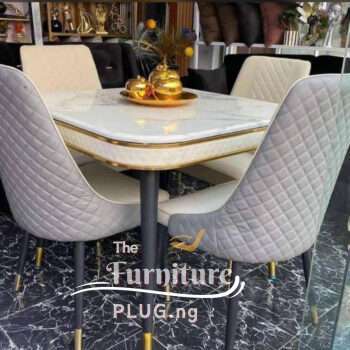 Classy 4 seater affordable dining table set - furniture plug Nigeria
