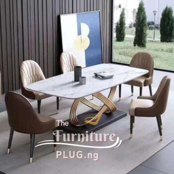 Premium Luxury 6 seater Dining Table Set - the furniture plug Nigeria
