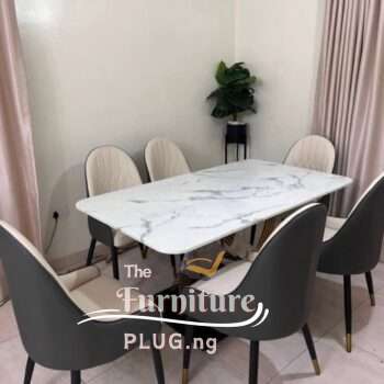 Premium Luxury 6 seater Dining Table Set - the furniture plug Nigeria