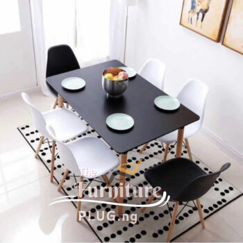 minimalist 6 seater dining set in lagos Nigeria